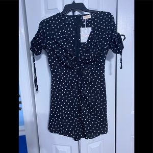 Rumor Polka-dot Romper